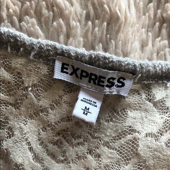 Express Lace-back lightweight sweater - Med - Picture 3 of 3